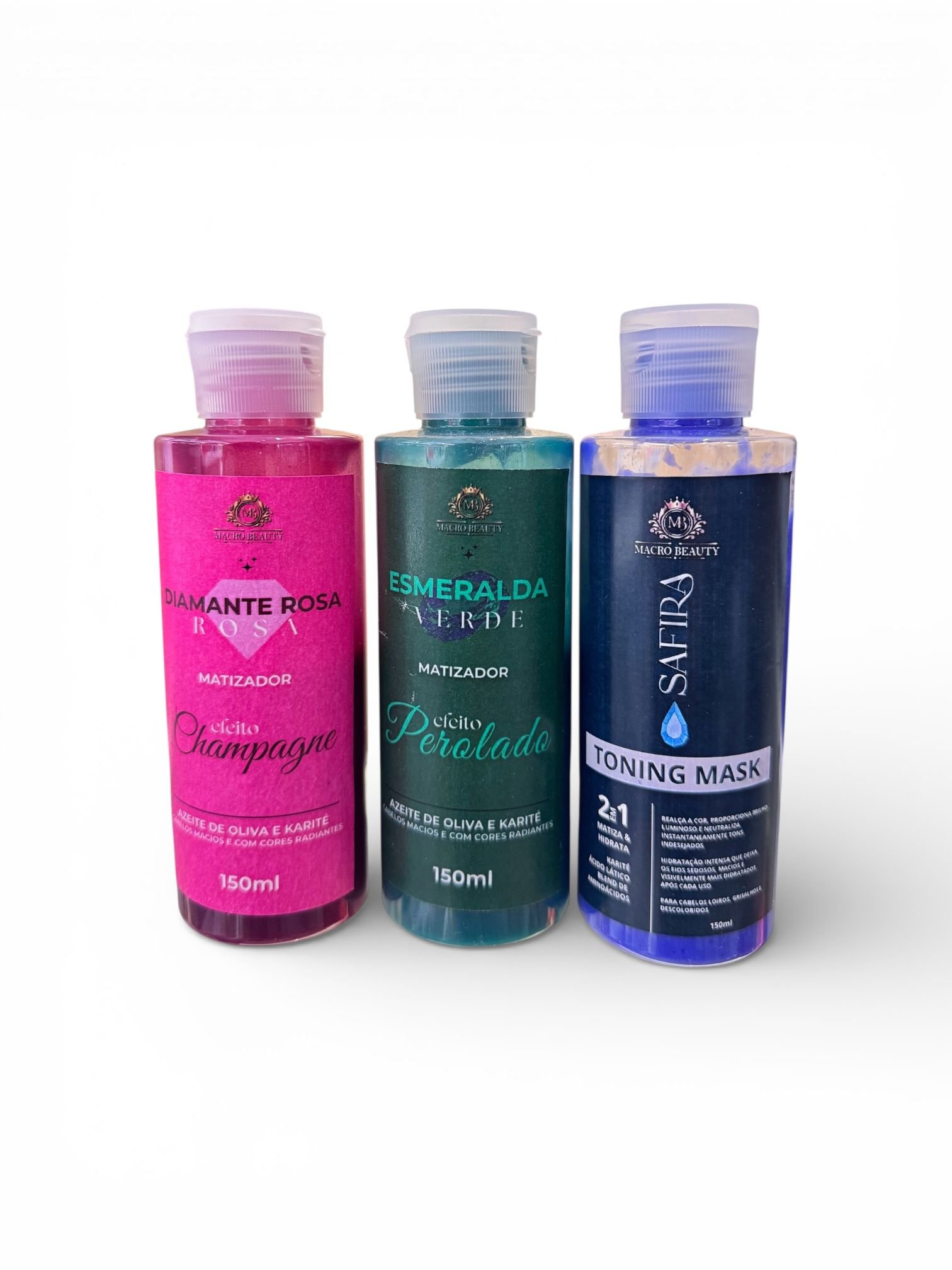 Matizadores 150 ml - 3 cores