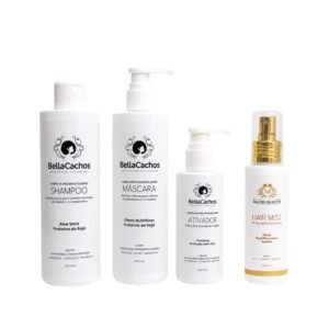 Kit Home Care Bella Cachos + Perfume Capilar