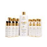 Progressiva Gold Hair + 5 Kits Home Care MB