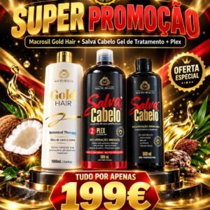 KIT PROGRESSIVA GOLD + PLEX + GEL ESTABILIZADOR DE PH